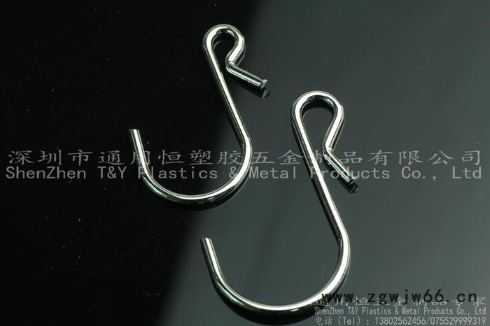 通用恒供应批发五金挂钩小铁钩金属挂钩S挂钩S吊钩图6