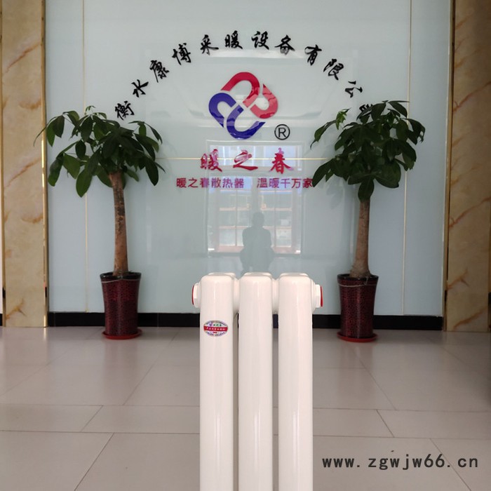 钢二柱型暖气片 钢二柱散热器 钢柱暖气片 暖之春  生产厂家图4