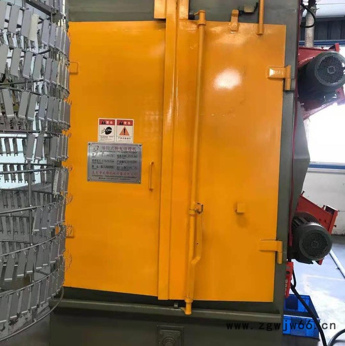 【龙锦机械】  吊钩抛丸机 吊钩式抛丸机 除锈抛丸机 圆角钢砂 通过式抛丸机 辊道通过式抛丸机 抛丸机维修 批发图6