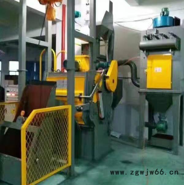 【龙锦机械】  吊钩抛丸机 吊钩式抛丸机 除锈抛丸机 圆角钢砂 通过式抛丸机 辊道通过式抛丸机 抛丸机维修 批发图4