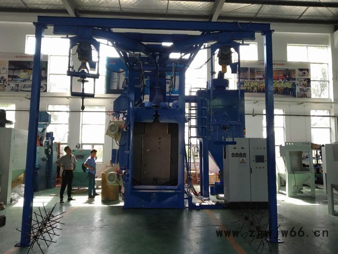 无锡泰源_Q378双吊钩抛丸清理机_无锡泰源抛丸机_泰源机器 无锡泰源抛丸清理机图2