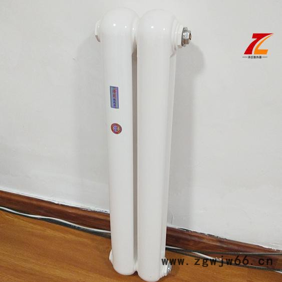 钢二柱散热器 水暖散热器 钢柱散热器泽臣图2