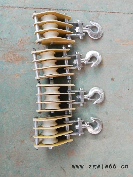 【恒龙】吊钩滑车带电作业起重滑车绝缘滑车电力绝缘滑轮组 **图5