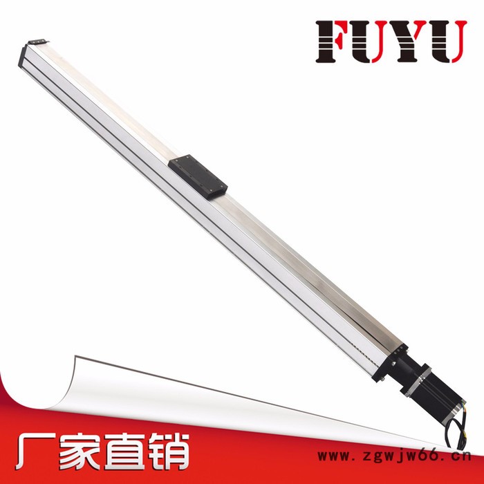 FUYU厂家滚珠丝杆滑台1200mm行程电动精密十字移动直线性导轨模组滑台图2