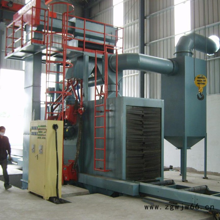 龙锦机械 辊道通过式抛丸机  吊钩式抛丸机 喷砂抛丸加工  通过式抛丸机 吊钩式抛丸机   批发图5