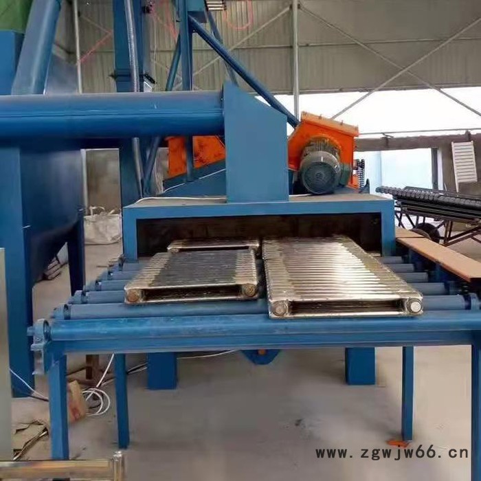 龙锦机械 辊道通过式抛丸机  吊钩式抛丸机 喷砂抛丸加工  通过式抛丸机 吊钩式抛丸机   批发图6