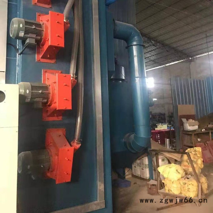 龙锦机械 辊道通过式抛丸机  吊钩式抛丸机 喷砂抛丸加工  通过式抛丸机 吊钩式抛丸机   批发图3