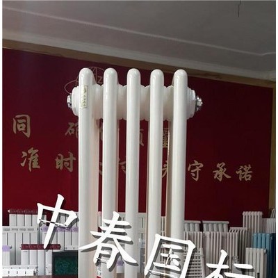 专业供应   中春国标 QFGZ  306钢三柱暖气片/散热器 参数   昊春公司 钢柱三柱散热器