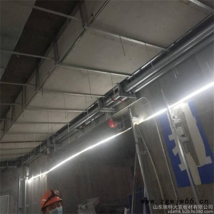 纤维增强硅酸盐防火板钢柱包覆硅酸盐防火板隔音图2