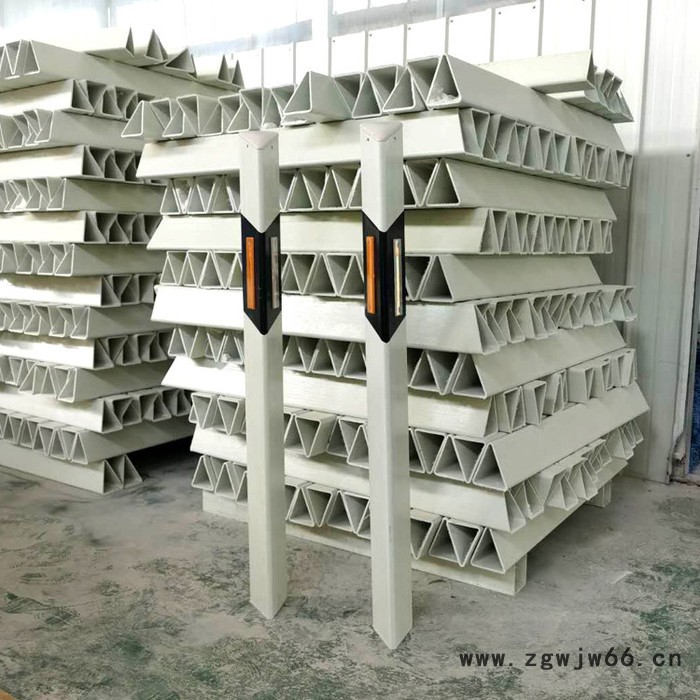睿安 玻璃钢柱式轮廓标 PVC锰钢片式轮廓标 柱帽式轮廓标图4