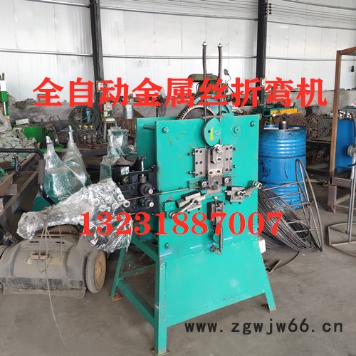 航欧机械 木耳菌挂钩折弯机 食物菌挂钩折弯机 双钩钢丝打扣机 蘑菇吊钩打扣机 小型钢丝折钩机 自动握弯机 弯线机 弯丝机图7