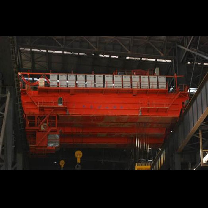 鲁新供应YZ型铸造起重机 双梁吊钩桥式起重机75-550吨