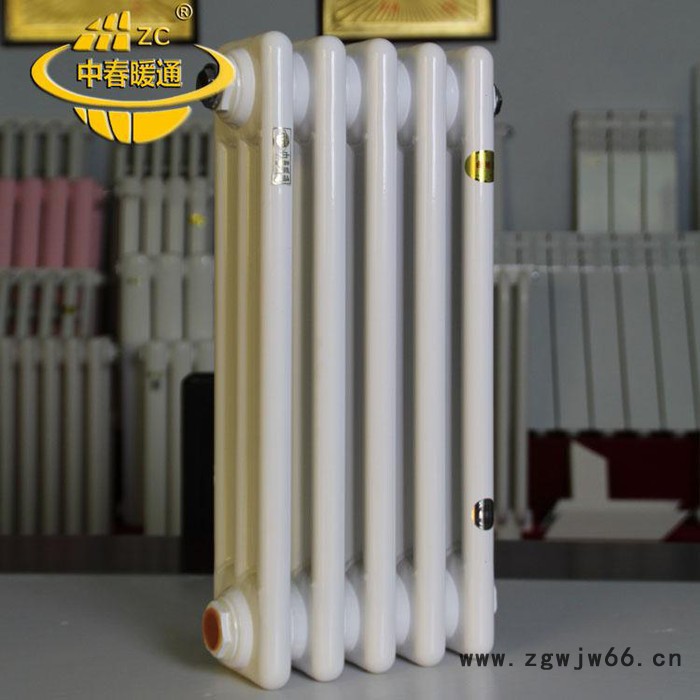 〖中春国标**  钢三柱散热器  钢三柱暖气片 家用钢制散热器  钢柱暖气片 直销各种型号图6