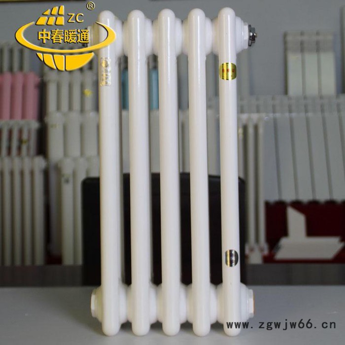 〖中春国标**  钢三柱散热器  钢三柱暖气片 家用钢制散热器  钢柱暖气片 直销各种型号图2