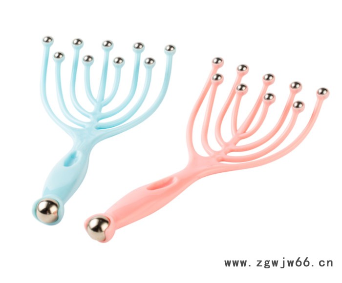 九爪头部按摩器 八爪鱼头部滚珠 按摩仪 九爪按摩器图5