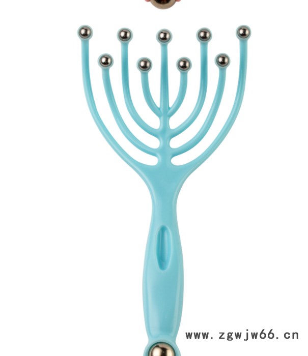 九爪头部按摩器 八爪鱼头部滚珠 按摩仪 九爪按摩器图4