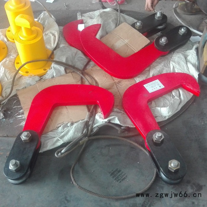 供应神州SW702层叠钢板起重钳** 5T多层钢板起重夹钳 5吨大开口钢板吊钩 板跺吊具图2