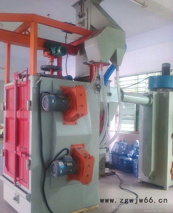 吉川厂价吊钩式抛丸机 双吊钩式抛丸机 单钩环链葫芦吊钩式抛丸机图2