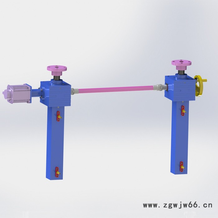 德特 同步丝杆升降平台 滚珠蜗轮丝杆升降机平台支持定制欢迎咨询图5