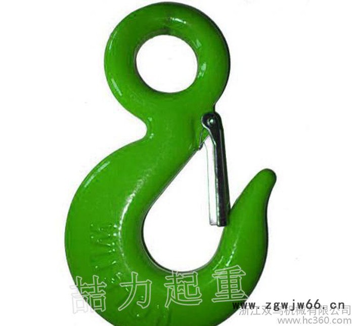 3t生产 环眼型货钩 合金钢起重吊钩图2