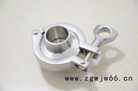 杰克龙  直销  304不锈钢精铸重型卡箍卫生级快装卡箍卡箍套装带接头送垫片图3