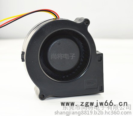 7530鼓风机双滚珠12V大风量投影仪涡轮离心风扇电暖炉涡轮离心风扇图4