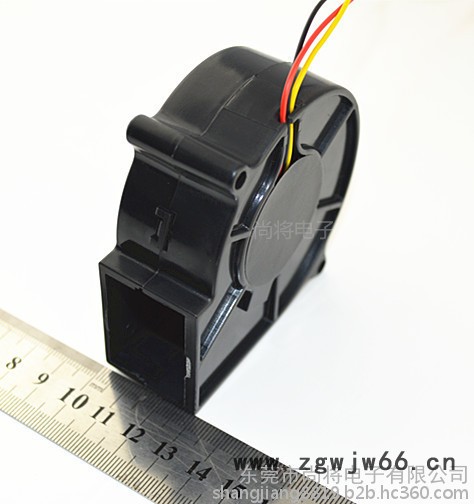 7530鼓风机双滚珠12V大风量投影仪涡轮离心风扇电暖炉涡轮离心风扇图2