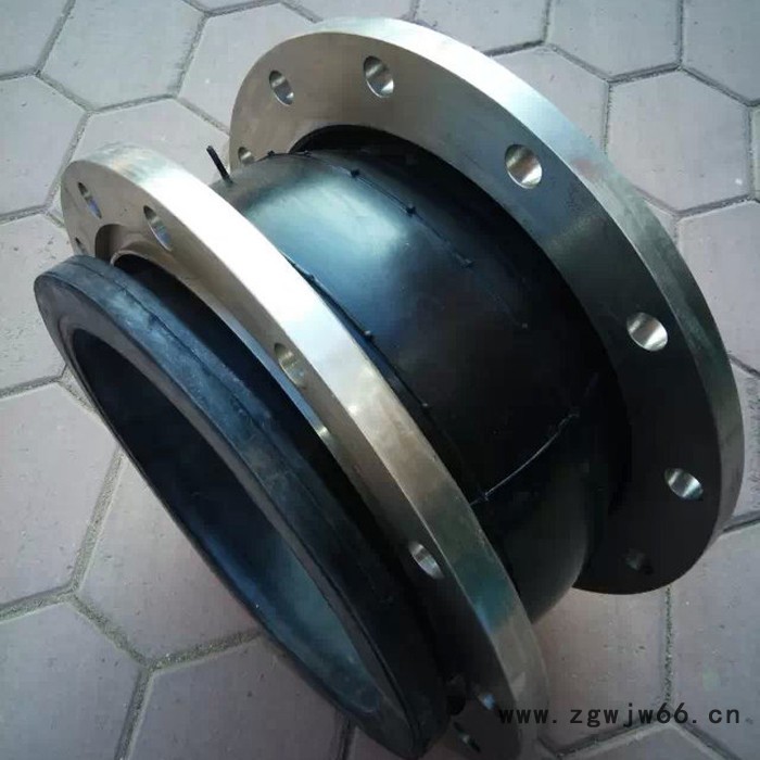 福硕 单球体橡胶接头 卡箍式橡胶接头图7