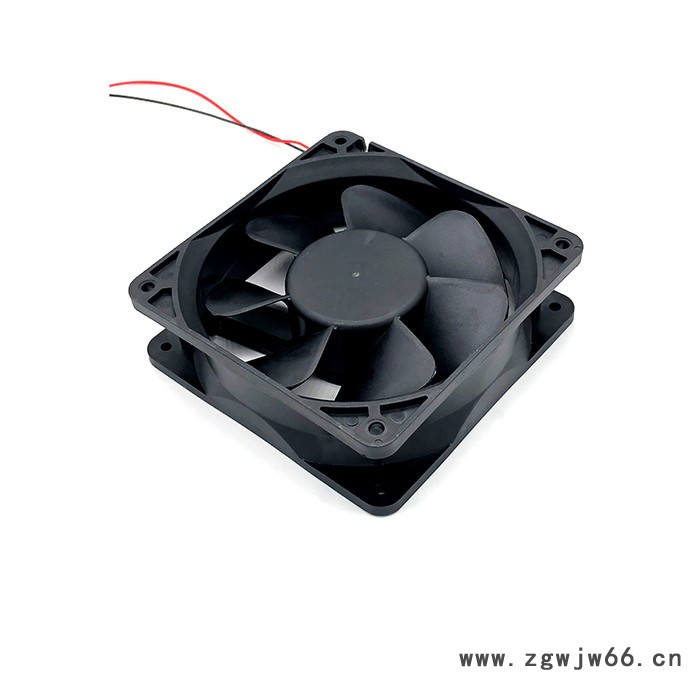 12038散热风扇12V24V含油液压双滚珠大风量电脑CPU风扇显卡风扇车载冰箱风扇冷风机风扇 烘干机风扇 三线调速转速图4