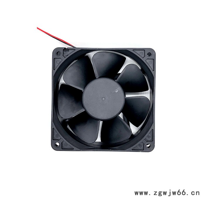 12038散热风扇12V24V含油液压双滚珠大风量电脑CPU风扇显卡风扇车载冰箱风扇冷风机风扇 烘干机风扇 三线调速转速图5