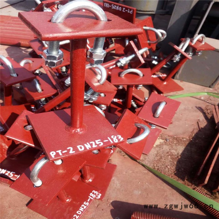 齐鑫HK-3 卡箍型滑动管托 卡箍型固定管托 导向管托 石油化工标准图4