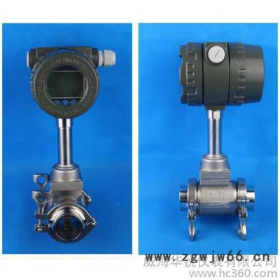 供应 华锐仪表 卡箍式涡街流量计