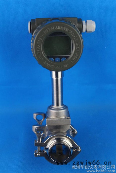 供应 华锐仪表 卡箍式涡街流量计图2