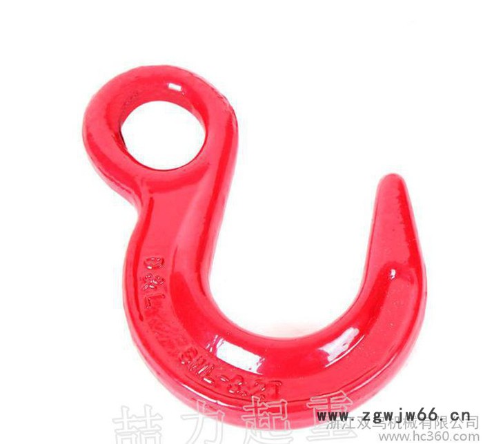 3.8T大开口钩 羊角吊钩 起重吊钩图2