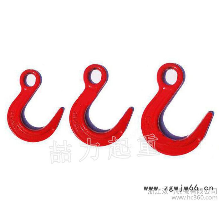 3.8T大开口钩 羊角吊钩 起重吊钩图3