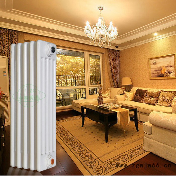 中春    QFGZ509  钢五柱散热器 钢制暖气片规格 钢柱暖气片厂家 质量保证  中心距900MM图7