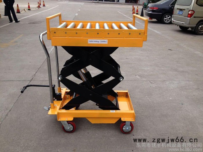 供应江门定做滚筒模具平台车 滚珠平台 模具搬运车，手推模具车图3