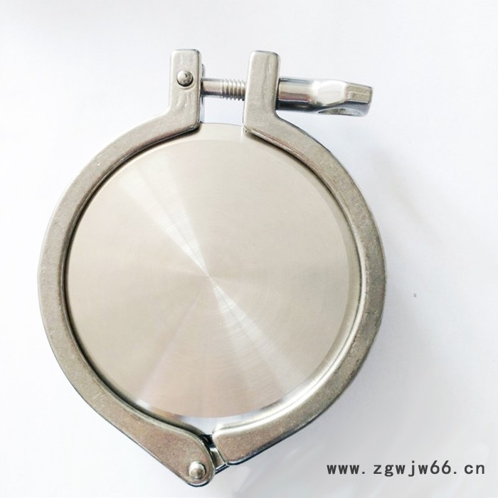 供应219管卡子白钢卡箍 快装接头大口径管道用卡箍接头图7