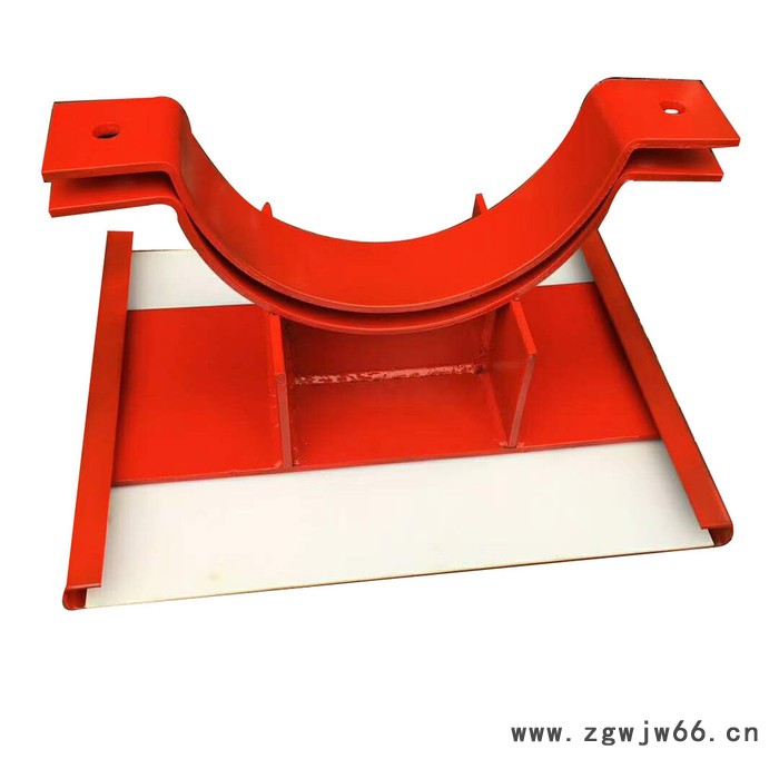 齐鑫HT-1 卡箍型导向管托 卡箍型滑动管托 滑动管托 石油化工标准图4