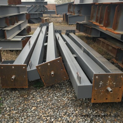 沧州箱型钢柱钢结构公司加工钢结构箱型钢柱钢梁 冷弯C型钢 钢结构箱型柱件