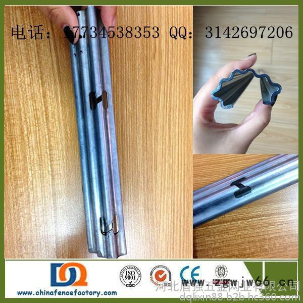 新型果园立柱 欧式梅花型金属葡萄架钢柱 2.2m 温室、大棚图2