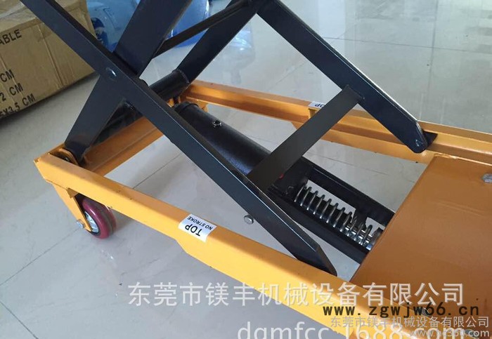 定做液压平台车 手动剪式滚筒平台车 滚珠式模具车珠三角包邮图3