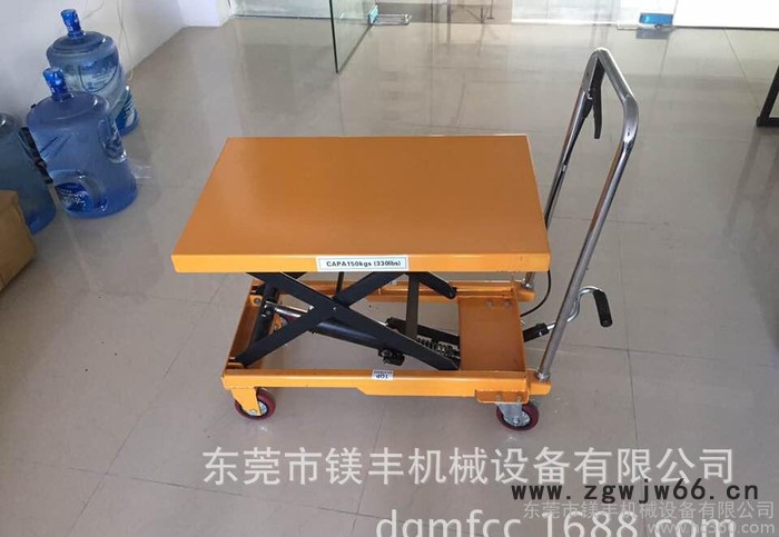 定做液压平台车 手动剪式滚筒平台车 滚珠式模具车珠三角包邮图2