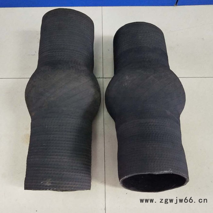 晖盛 卡箍式橡胶软接头 卡箍式柔性橡胶软接头 卡箍连接可曲挠橡胶接头图4