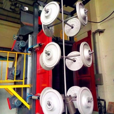 吊钩式抛丸机-双吊钩式抛丸机-单钩环链葫芦吊钩式抛丸机-威尔特吊钩式抛丸清理机