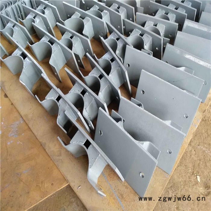 ZK-1卡箍型止推管托，卡箍支座，厂家供应图3