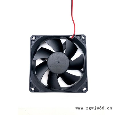 **8025散热风扇12V双滚珠直流散热风扇东莞厂家欢迎来电咨询电脑机箱风扇可加工定制暖风机风扇功放散热风扇长寿命