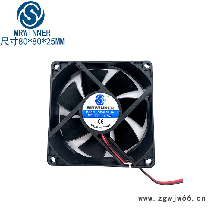 **8025散热风扇12V双滚珠直流散热风扇东莞厂家欢迎来电咨询电脑机箱风扇可加工定制暖风机风扇功放散热风扇长寿命图2