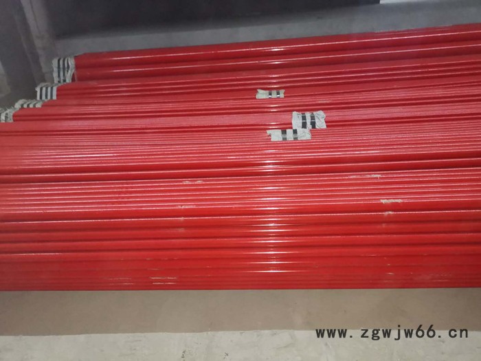 瑞盛选择六米定尺红色卡箍连接涂塑消防管的理由图2