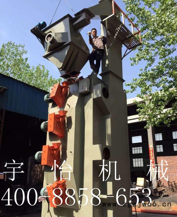 厂价直销 大丰抛丸机 吊钩式抛丸机 挂钩式抛丸机山东抛丸机图3